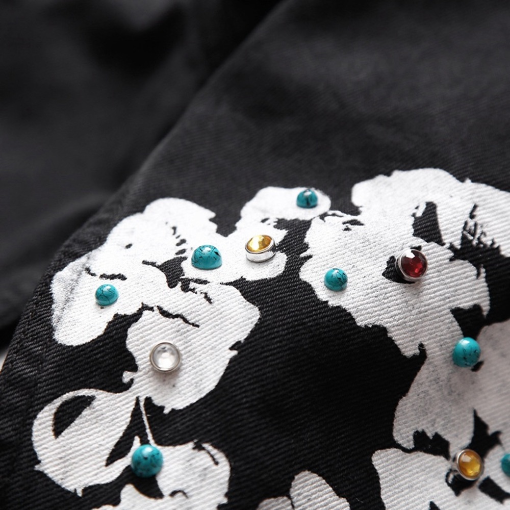 Denim Tears × Levi's Floral Black Denim Jacket - Picture 7 of 8